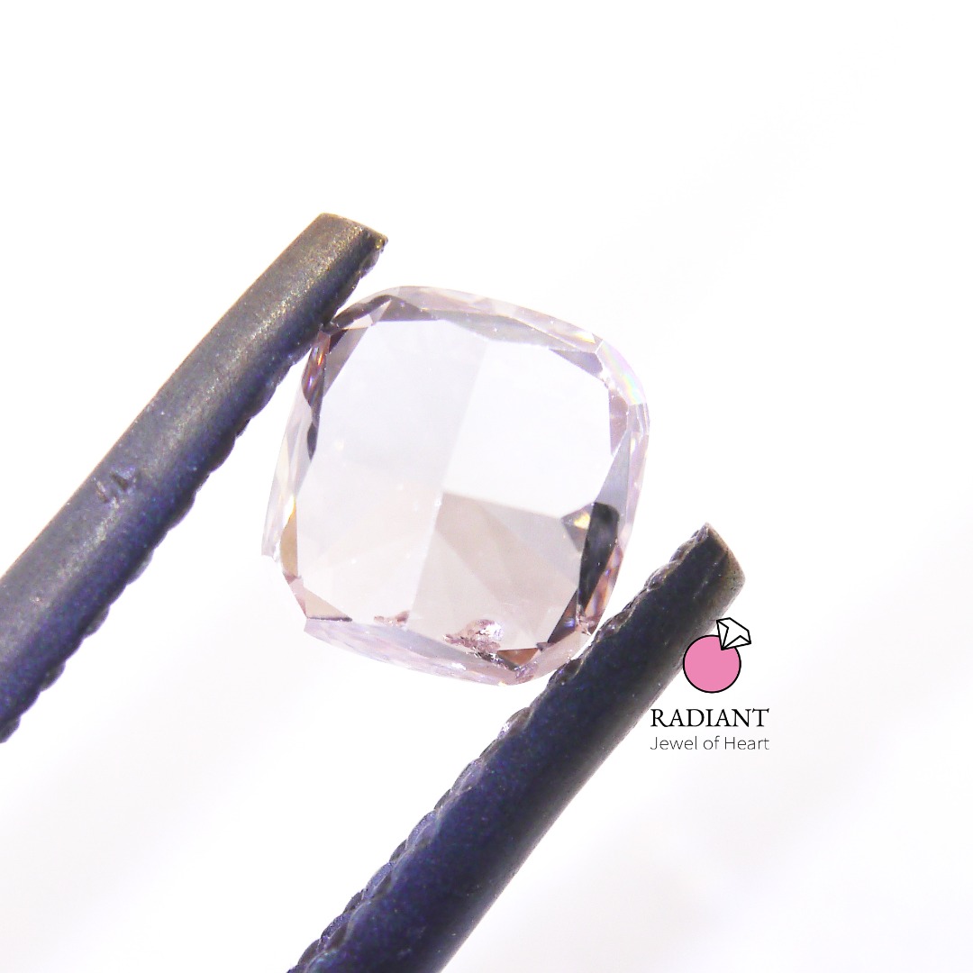 0.64 Natural Fancy Pink Brown SI2 Diamond