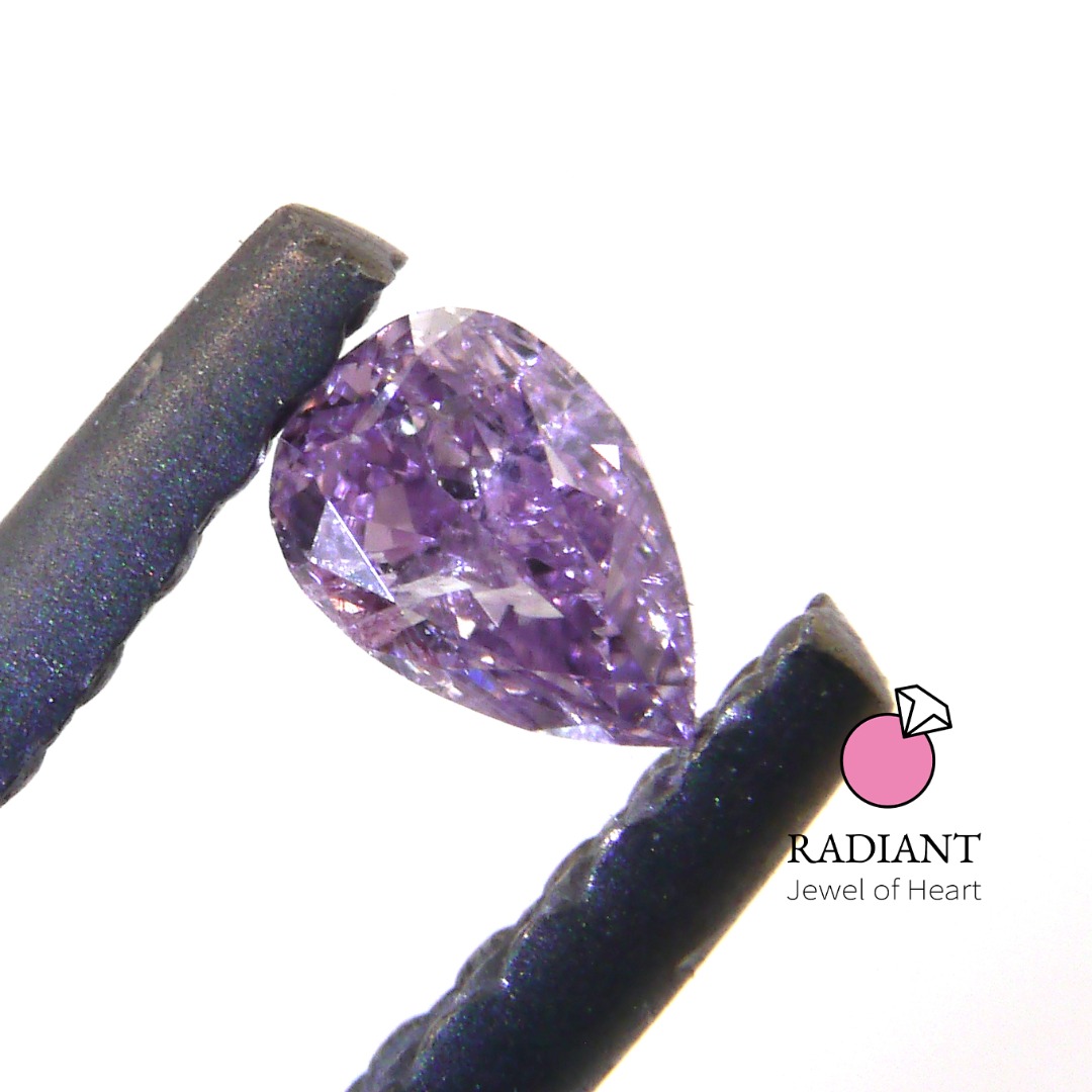 0.09 Natural Fancy Pink Purple Diamond
