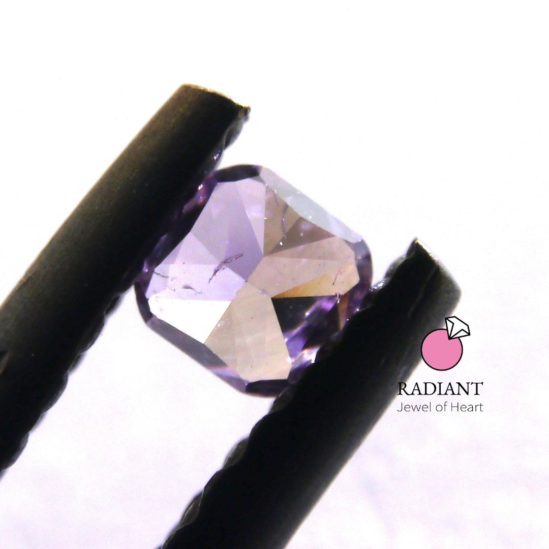 0.09 Natural Fancy Deep Pink Purple Diamond (sold)